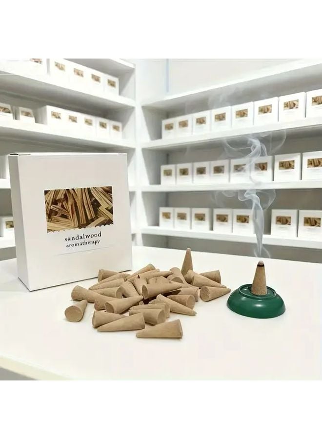 89 عصا بخور خشب الصندل الخزامى لليوجا المنزل التخييم في الهواء الطلق - Image 3